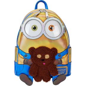 حقيبة ظهر Bob Cosplay Mini مع تصميم Iridescent Minions من Loungefly in Kuwait