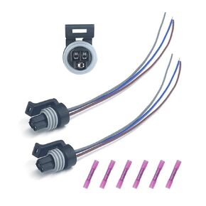 موصل تسخير ضفيرة 3 طرق متوافق مع Ford Super Duty F250 F350 F450 F550 6.0L 7.3L ديزل، يستبدل OEM 5C3Z12224A 904-222، سرج إصلاح مستشعر ICP EBP (قطعتان) in Kuwait