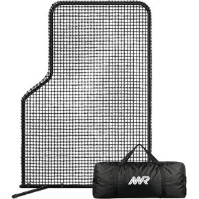 MR L-Screen, Professional Baseball Pitching Screen 7x5FT, Baseball Pitching Net, Baseball Protective Screen, Baseball Softball Screen for Field, Portable Batting Screen, Pitcher Screen Safety Screen… in Kuwait
