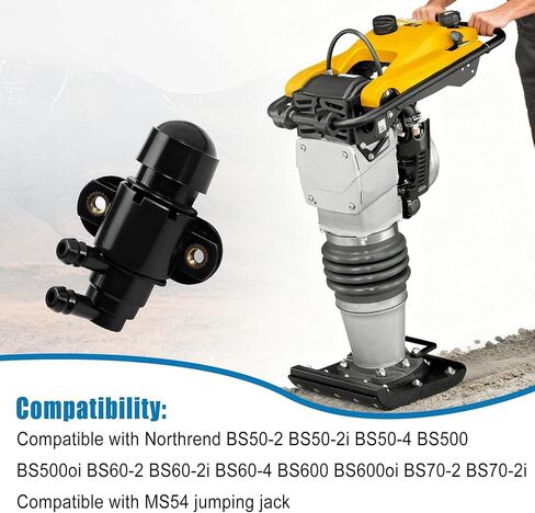 5100032270 صمام الوقود متوافق مع Wacker BS50-2 BS50-2i BS50-4 BS500 BS500oi BS60-2i BS60-4 BS600 BS600oi BS70-2i MS54 مقابس القفز، صمام إيقاف الوقود استبدال 0109329 0193175 in Saudi Arabia