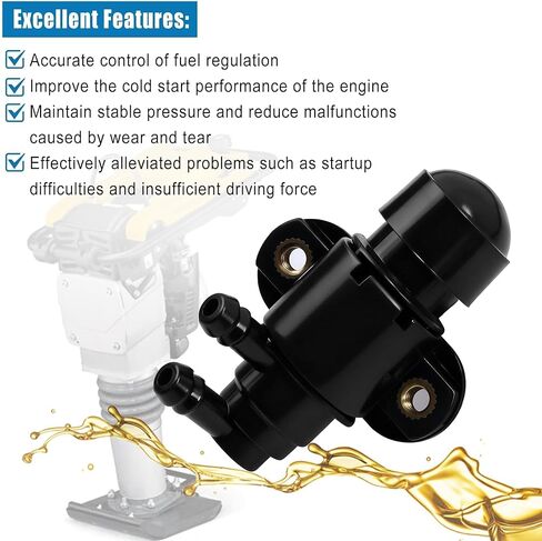 5100032270 صمام الوقود متوافق مع Wacker BS50-2 BS50-2i BS50-4 BS500 BS500oi BS60-2i BS60-4 BS600 BS600oi BS70-2i MS54 مقابس القفز، صمام إيقاف الوقود استبدال 0109329 0193175 in Saudi Arabia
