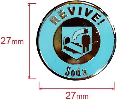Gaming Enamel Pin Revive! Soda Hard Enamel Video Game Inspired Gift For Gamers in Saudi Arabia