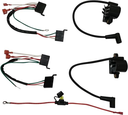 مجموعة وحدة الإشعال الجديدة المكونة من قطعتين متوافقة مع محرك Kohler CH740 CV740 SV735 SV740 GT1554 2458490-S استبدال 24-755-172-S 24-755-173-S 2458489-S in Kuwait