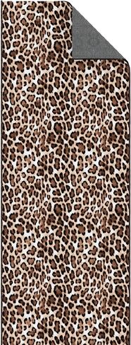 Ottomanson Runner Rug 2'7" x 6' – Soft Non-Slip Rug, Quick Dry Low Pile Carpet for Entryway, Kitchen, Hallway & Narrow Indoor Spaces, Leopard Print Brown in Saudi Arabia