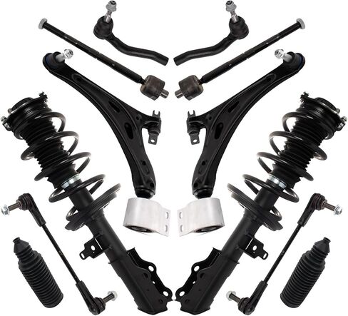 TRQ Front Steering & Suspension Kit Compatible with 2017-2019 Cadillac XT5 2017-2023 GMC Acadia in Saudi Arabia