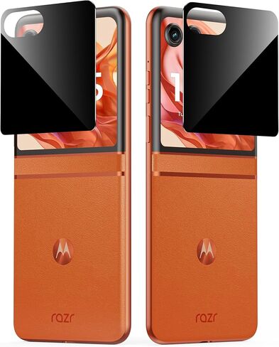 for Motorola Razr 2025/ 2024 Screen Protectors, 2 Packs Inner Screen TPU Protective Film [Installation Kit] + 2 Packs Outer Screen Tempered Film, Ultra High Definition, Durable, Wrinkle Resistant, Scratch Resistant, Bubble Free, Newbie Friendly in Saudi Arabia