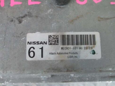 Engine ECM Control Module 1.6L at 2012 12 Compatible with Nissan Versa MEC901-931 A1 MEC901931A1 in Saudi Arabia