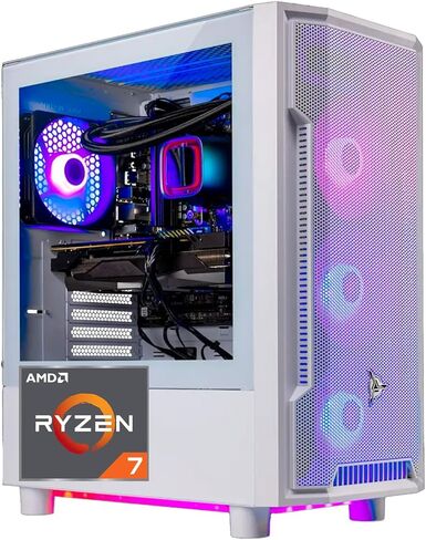 Skytech Gaming Nebula 2 Gaming PC, AMD Ryzen 5 5500 3.6GHz, NVIDIA RTX 5050 8GB, 1TB NVMe SSD, 16GB DDR4 RAM 3200, 650W Gold PSU, Wi-Fi, Win 11, Desktop in Saudi Arabia