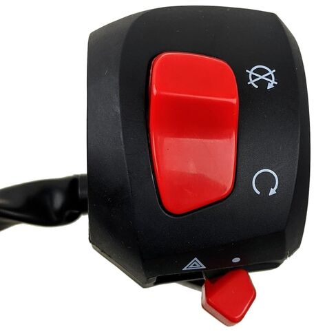 RedCap فقط مفتاح المقود الجانبي الأيمن مع قابس دبوس تسخير 7 أسلاك، مصمم خصيصًا لـ Jonway ATV - الإصدار YY125-2A، مناسب لنماذج ATV الصينية - تشغيل/إيقاف تشغيل المحرك ومفتاح التشغيل الكهربائي in Saudi Arabia