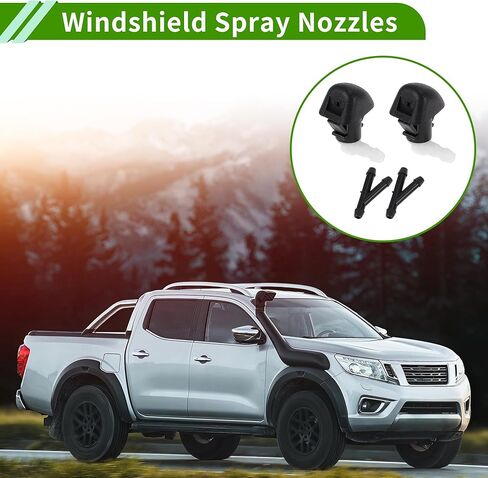 Windshield Washer Nozzle for Honda Odyssey 2011-2017 Black,White Front Windshield Spray Nozzles Wiper Spray Washer Jet Plastic 1 Set in Saudi Arabia