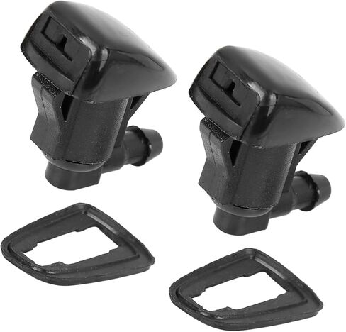 2pcs 15247800 Car Windshield Wiper Washer Nozzle Spray Jet Replacement for GMC Acadia for Chevrolet Traverse Durable Material in Saudi Arabia