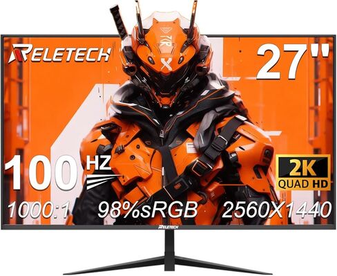 34inch 4K Curved Monitor, WQHD (3440x1440) 165Hz 1500R Ultrawide Gaming Computer Monitor, Support Freesync,1ms Support 1 Audio Out, 2 HDMI & 2 DP, VESA Mount/Tilt Adjustable- (G34WQ) in Saudi Arabia