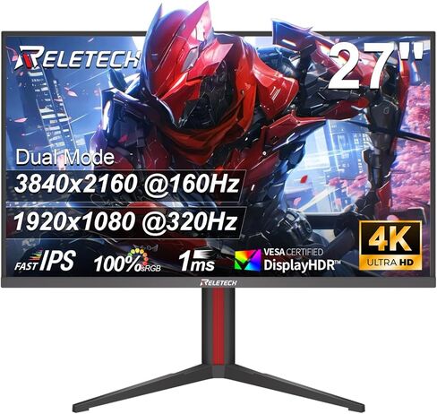 34inch 4K Curved Monitor, WQHD (3440x1440) 165Hz 1500R Ultrawide Gaming Computer Monitor, Support Freesync,1ms Support 1 Audio Out, 2 HDMI & 2 DP, VESA Mount/Tilt Adjustable- (G34WQ) in Saudi Arabia