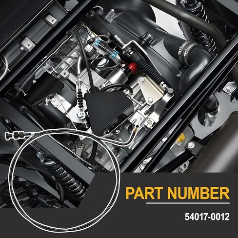كابل خنق المبتدئين متوافق مع Mule 600 610 SX KAF400B KAF400A KAF400C KAF400D KAF400E KAF400 رقم الجزء 54017-0012 in Kuwait