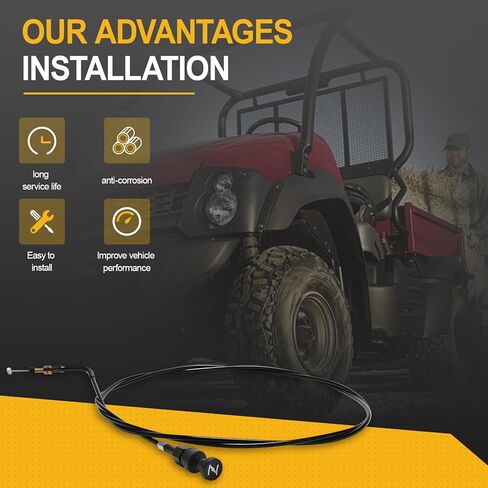 كابل خنق المبتدئين متوافق مع Mule 600 610 SX KAF400B KAF400A KAF400C KAF400D KAF400E KAF400 رقم الجزء 54017-0012 in Kuwait