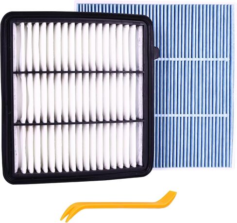 Engine Air Filter&Cabin Air Filter Combo Pack-Compatible with Honda Accord L4 2.0L Hybrid 2014 2015 2017 2018 2019 2020 2021 2022-CF10134&CA11399 in Kuwait