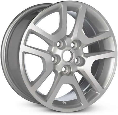 عجلة ألومنيوم بديلة مباشرة مقاس 17 × 8 بوصة OEM لسيارة شيفروليه ماليبو 2013-2016 مقاس 5-120 مم فضية مقاس 17 بوصة 9598668، in Kuwait
