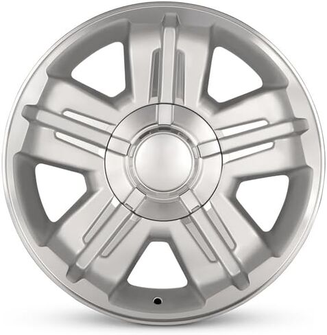 عجلة ألومنيوم بديلة جديدة مقاس 18 × 8 بوصة OEM لـ 2007-2013 شيفروليه أفالانش 1500 6-139.7 ملم فضية 18 بوصة حافة 9598055 in Saudi Arabia
