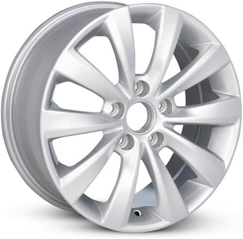New 16x6.5 inch OEM Direct Replacement Aluminum Wheel for Volkswagen Passat 2012–2015 5-112mm Silver 16 in Rim 5616010258Z8 in Saudi Arabia
