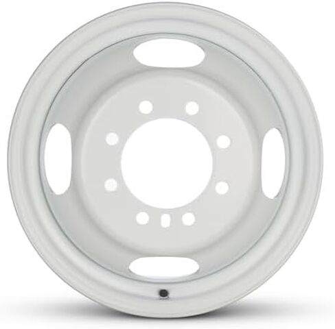 عجلة فولاذية بديلة مباشرة مقاس 16 × 6 بوصة OEM لـ 2007-2025 Ford E-350 DRW 8-165.1 مم أبيض 16 بوصة حافة 8C241015GA in Saudi Arabia