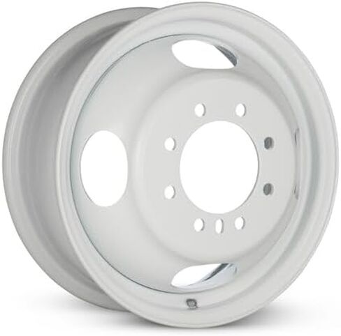 عجلة فولاذية بديلة مباشرة مقاس 16 × 6 بوصة OEM لـ 2007-2025 Ford E-350 DRW 8-165.1 مم أبيض 16 بوصة حافة 8C241015GA in Saudi Arabia