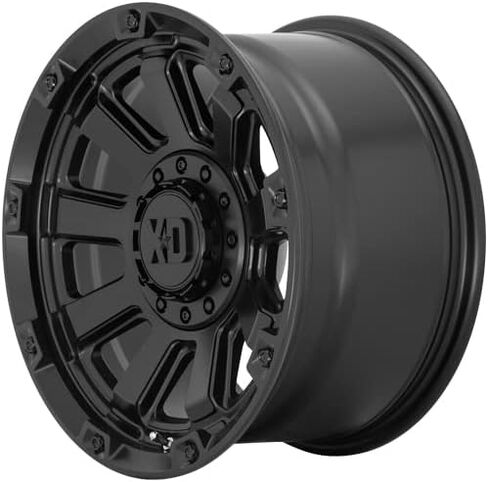 XD Wheels Xd852 Gauntlet Satin Black Wheel with Alloy Steel (20 x 10. inches /5 x 78 mm, -18 mm Offset) in Saudi Arabia
