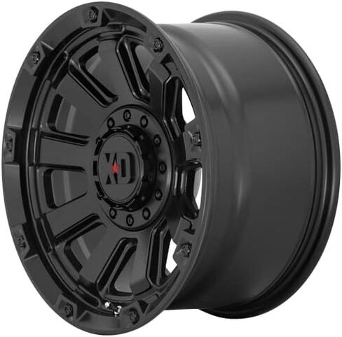 XD Wheels Xd852 Gauntlet Satin Black Wheel with Alloy Steel (20 x 10. inches /5 x 78 mm, -18 mm Offset) in Saudi Arabia