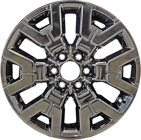 6 Split-Spoke All Painted Gloss Black 17x7.5 Alloy Factory Wheel - Compatible With 2023-2024 Nissan Frontier in Saudi Arabia