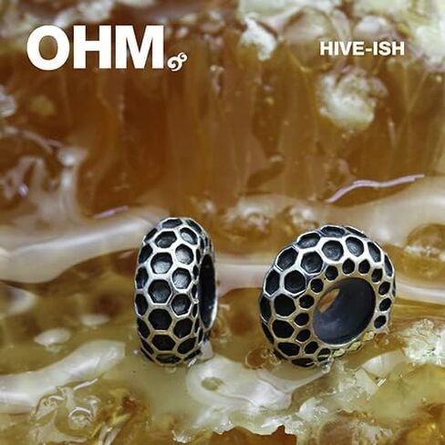 OHM Hive-ish Sterling Silver Bead in Kuwait