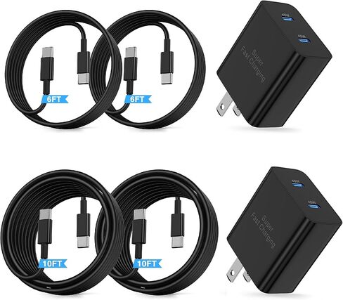 شاحن Mac Book Pro وسلك كابل من النوع C إلى C بطول 10 أقدام، محول طاقة USB C للشحن السريع 100 واط لجهاز MacBook Pro/Air 16 15 14 13 بوصة/2025 2024 2023 2022 2021/M5 M4 M3 M2M1/الكمبيوتر المحمول، iPad، iPhone 17 16 15 in Saudi Arabia