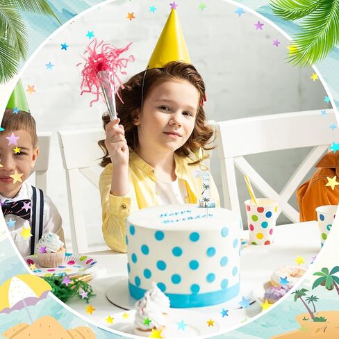 Sumind the Big One Cake Topper 1st Birthday Decorations the Big One Party Decorations Wave Theme Number 1 Candle Beach Tree for Happy Birthday Cake Topper for Party Supplies Favors in Saudi Arabia