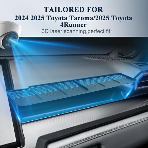 BIBIBO 2025 2026 Tacoma 4Runner منظم وحدة التحكم المركزية لـ 2024-2026 oyota Tacoma/2025 4Runner Console Co-Pilot منظم صينية 2025 Tacoma/4Runner Console Tray 2025 Tacoma Trucks Accessories in Kuwait