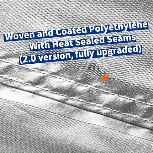 16 Mil Extra Thick Tarp 20x30 Ft | Premium Heavy Duty Waterproof | Universal Multi-Purpose Cover for Car, Boat, RV, Camping, Construction & Home Use in Saudi Arabia