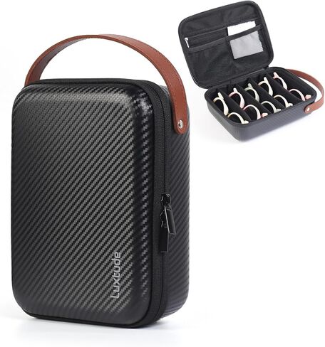 Luxtude Travel Sunglasses Organizer Case for Women Men, Glasses Case Multiple Pairs w/Adjustable Slot, Sunglass Storage Cases in Kuwait