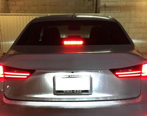 iJDMTOY OEM-Fit 3W Full LED License Plate Light Kit Compatible With Lexus 2014-2019 IS, 2014-2019 GS, 2015-2019 RC; Compatible With Toyota 2024-up Crown, Powered by 18-SMD Xenon White LED Diodes in Saudi Arabia