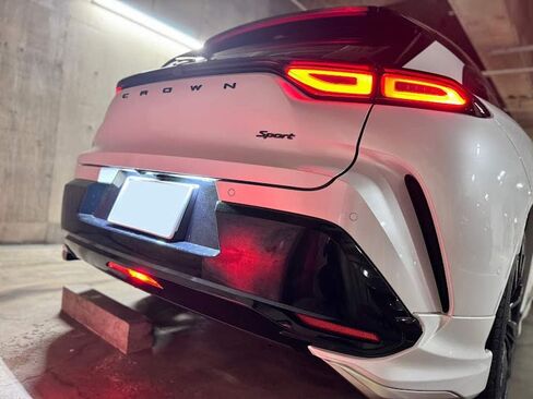 iJDMTOY OEM-Fit 3W Full LED License Plate Light Kit Compatible With Lexus 2014-2019 IS, 2014-2019 GS, 2015-2019 RC; Compatible With Toyota 2024-up Crown, Powered by 18-SMD Xenon White LED Diodes in Saudi Arabia