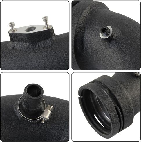 توربو التبريد كمية تهمة الأنابيب عدة ل BMW F20 F30 F31 N20 320i 328i 125i 128i 420i 428i N26 2.0L 2012-2018 أسود in Kuwait