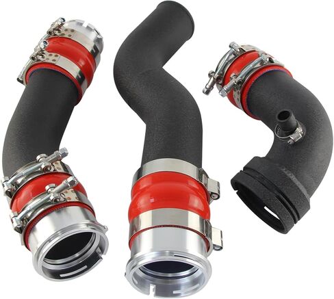 توربو التبريد كمية تهمة الأنابيب عدة ل BMW F20 F30 F31 N20 320i 328i 125i 128i 420i 428i N26 2.0L 2012-2018 أسود in Kuwait