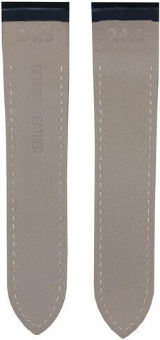 حزام جلدي كامل من Ewatchparts متوافق مع كارتييه سانتوس 100 XL كرونوغراف W20090X8 أسود in Saudi Arabia