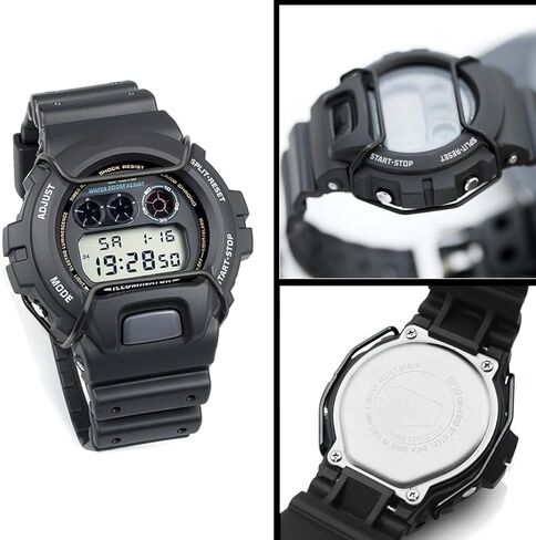 Stainless Steel Watch Screen Protection Bumper - Compatible with DW-6900 Series in Saudi Arabia