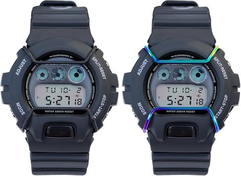 Stainless Steel Watch Screen Protection Bumper - Compatible with DW-6900 Series in Saudi Arabia
