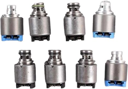 Transmission Solenoid 8pcs 5HP24A Tested Compatible With 5 SERIES 740i 525i X5 4.4i XJ8 XK8 4.0L VANDEN PLAS in Saudi Arabia
