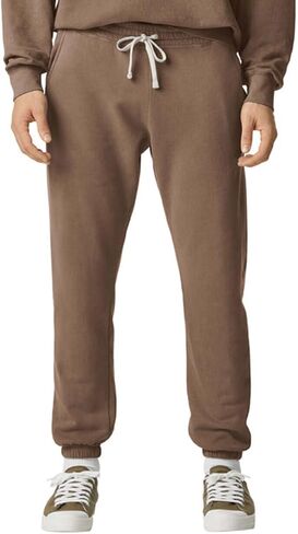 Comfort Colors 1469 Garment-Dyed Lightweight Fleece Sweatpants-espresso-L in Saudi Arabia