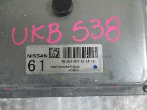 Engine ECM Control Module 1.6L at 2012 12 Compatible with Nissan Versa MEC901-931 A1 MEC901931A1 in Saudi Arabia