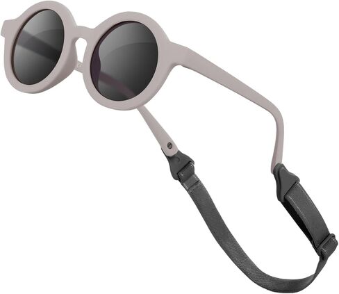 Baby Sunglasses with Strap Polarized Flexible UV400 for Infant Toddler Boys Girls Age 0-36 Months in Saudi Arabia