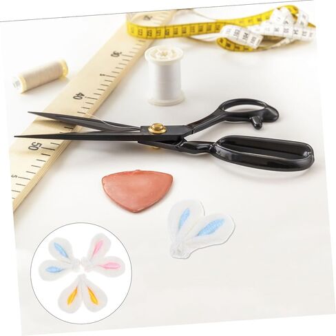 30Pcs Plush Bunny Ears 1.77X1.57In Diy Rabbit Ear Accessories for Hair Clips Jewelry Crafting Easter Party Decorations in Saudi Arabia
