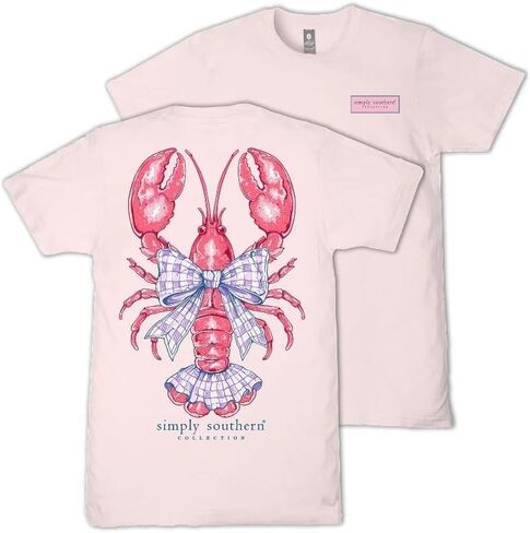 Simply Southern Lobster - Bow - Youth T-Shirt in Saudi Arabia