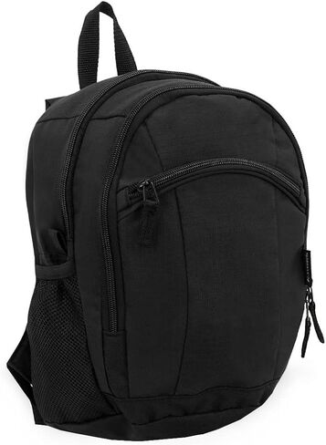 Everest Deluxe Small Backpack, Black, One Size in Saudi Arabia