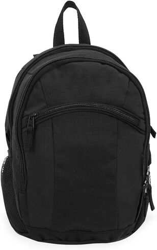 Everest Deluxe Small Backpack, Black, One Size in Saudi Arabia