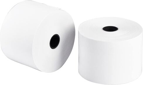 [10 Pack] EcoQuality Thermal Cash Register Rolls 1-3/4 in x 150 ft. Guaranteed to work efficiently with your machines printer head - Easy to Replace Thermal Rolls (44MM x 150FT) in Saudi Arabia